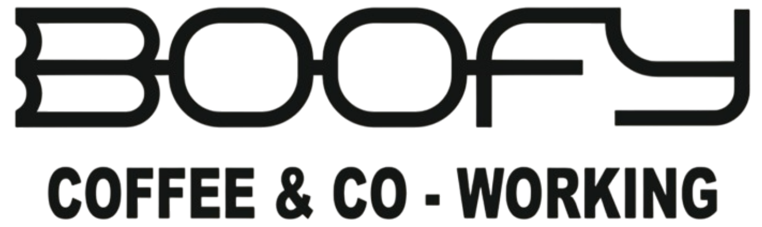 Boofy Coffee Co & Working Logo